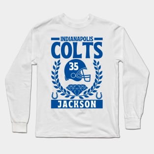 Indianapolis Colts Jackson 35 American Football Long Sleeve T-Shirt